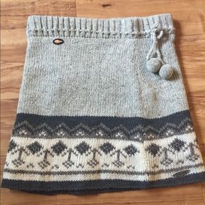 Everest (hand made in Nepal) wool skirt